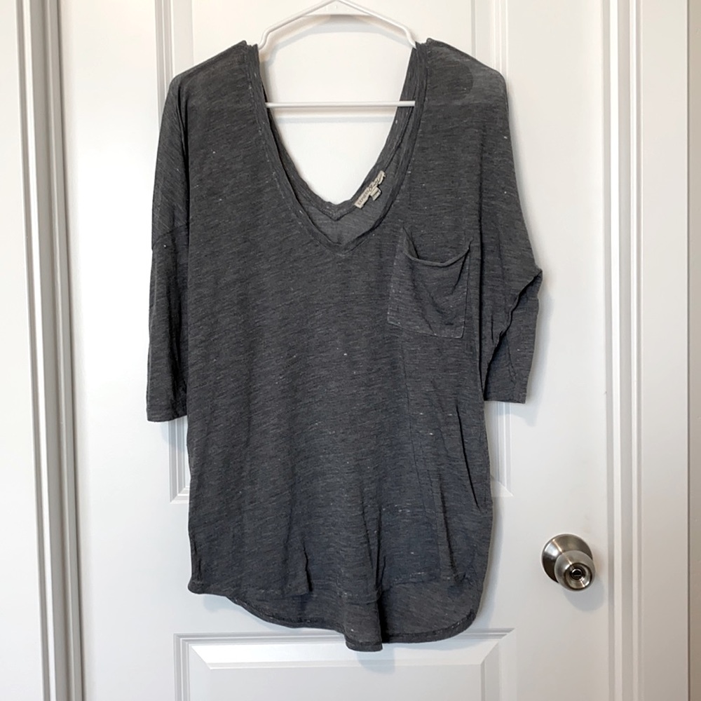 Express Oversized V-Neck T-Shirt
